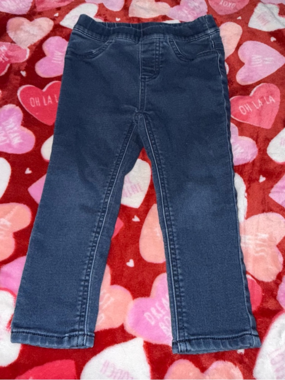 Pekkle Toddler Girls Size 2T Jeggings Pull On Jeans